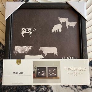 Cow paintings - set of 2 - unopened